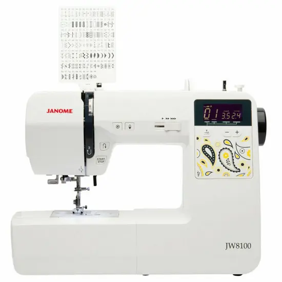 Janome JW8100 Computerized Sewing Machine {4}
