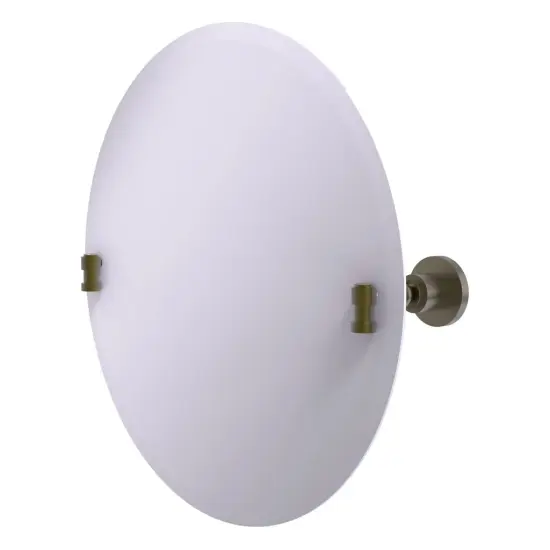 Frameless Round Tilt Mirror With Beveled Edge - Ws-90-Abr {1}