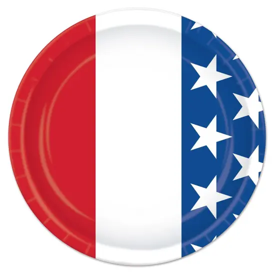 Patriotic Plates (Pack of 12) {1}