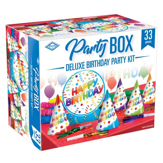 Deluxe Birthday Party Box, (Pack Of 6) {1}