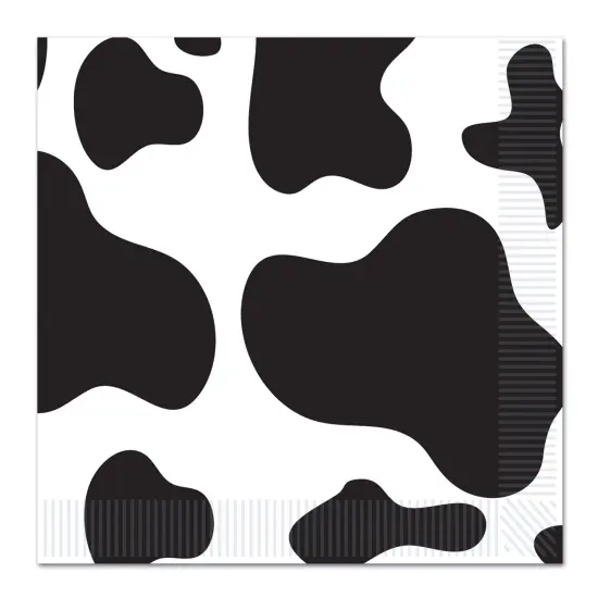 Cow Print Luncheon Napkins (Pack of 12) {1}