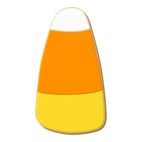 CookieCutter.com Candy Corn 4 in Cookie Cutter Halloween, Thanksgiving, Tin Plated Steel, USA {3}