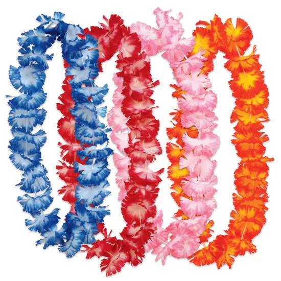 Hawaiian Floral Leis, (Pack of 6) {1}