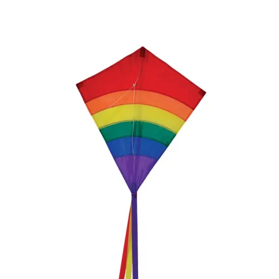 In the Breeze 3300 - Rainbow Arch 27 Inch Diamond Kite - Single Line - Includes Kite Line and Bag {1}