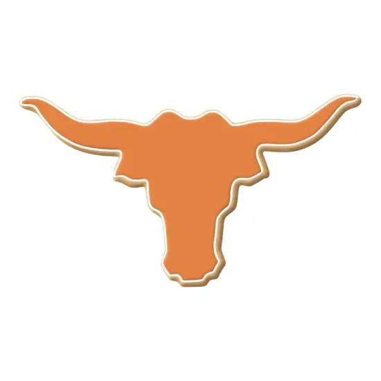 Longhorn Cookie Cutter 6 in, CookieCutter.com, Tin Plated Steel, Handmade in the USA {3}