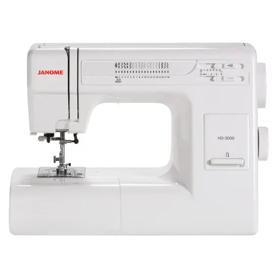 Janome HD3000 Heavy Duty Mechanical Sewing and Quilting Machine {1}