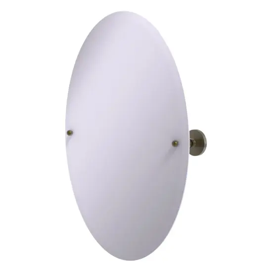 Frameless Oval Tilt Mirror With Beveled Edge - P1091-Abr {1}