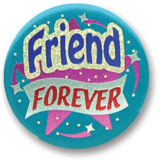 Friend Forever Satin Button (Pack of 6) {1}