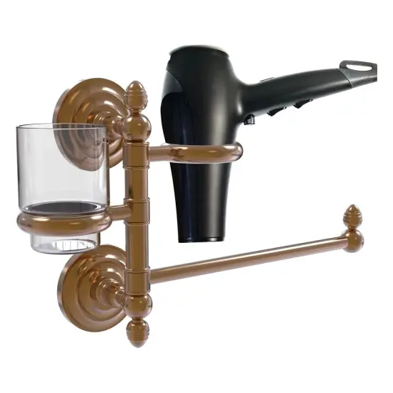 Que New Collection Hair Dryer Holder And Organizer - Qn-Gtbd-1-Bbr {1}