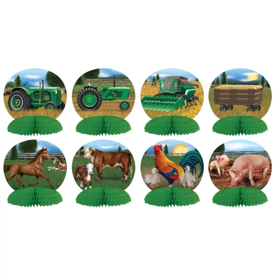 Farm Mini Centerpieces, (Pack Of 12) {1}