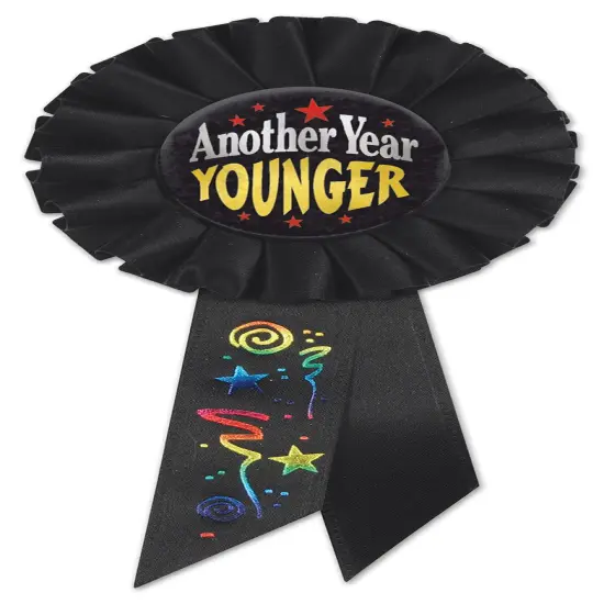 Another Year Younger Rosette (Pack of 6) {1}