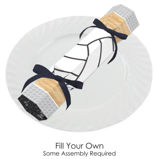 Big Dot of Happiness Bump, Set, Spike - Volleyball - No Snap Baby Shower or Birthday Party Table Favors - DIY Cracker Boxes - Set of 12 {3}