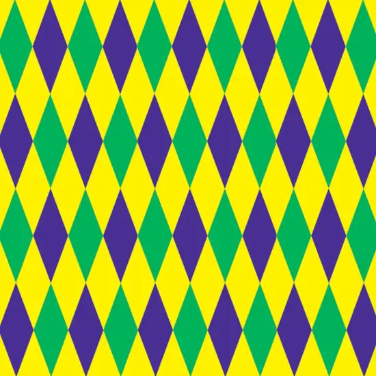 Mardi Gras Harlequin Backdrop (Pack of 6) {1}