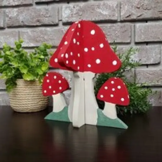 Slotted Mushroom Family {5}
