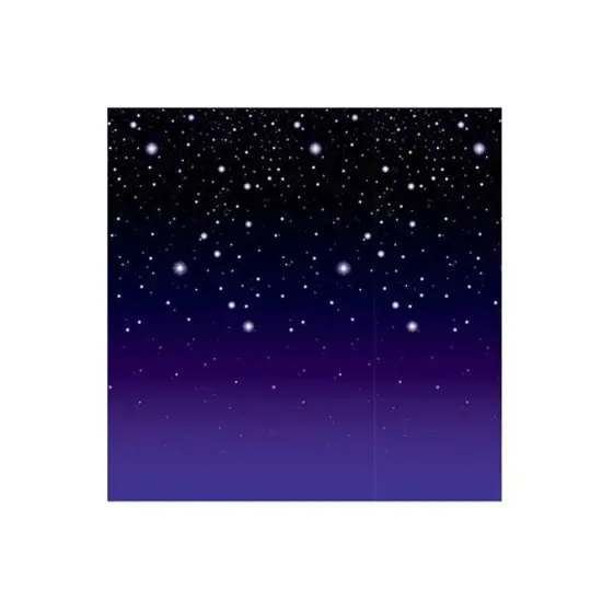 Starry Night Backdrop (Pack of 6) {1}