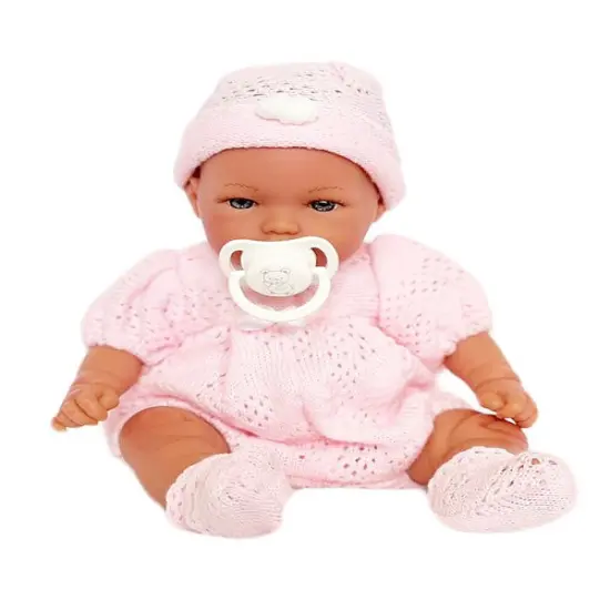 Adorable Mini Baby Kennedy &reg; Doll in Pretty Pink Knit Layette {1}