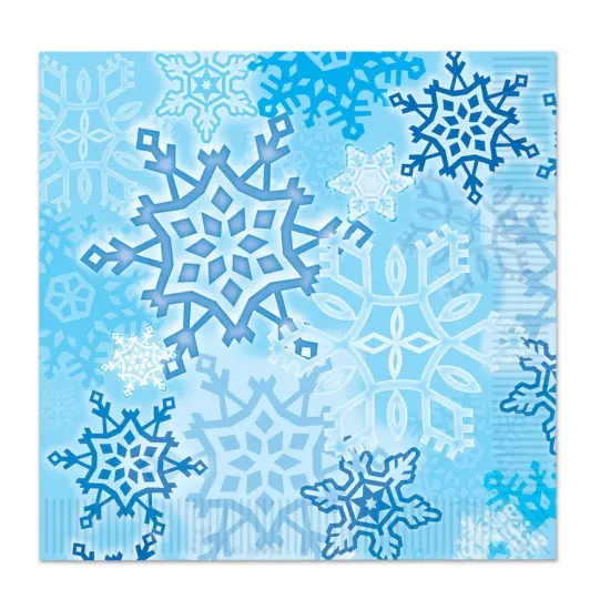 Snowflake Luncheon Napkins (Pack Of 12) {1}
