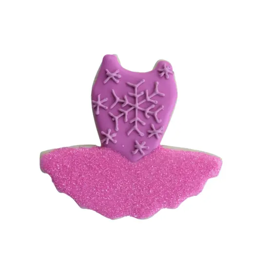 Tutu Cookie Cutter 4 in B1616, CookieCutter.com, Tin Plated Steel, Handmade in the USA {3}