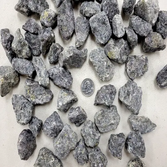 Indigo Gabbro AKA Mystic Merlinite Rough Stones Bulk {3}