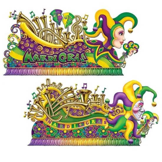 Mardi Gras Float Props (Pack of 12) {1}