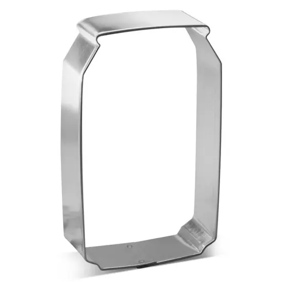 Soda Beer Can Cookie Cutter 4 in, CookieCutter.com, Tin Plated Steel, Handmade in the USA {1}