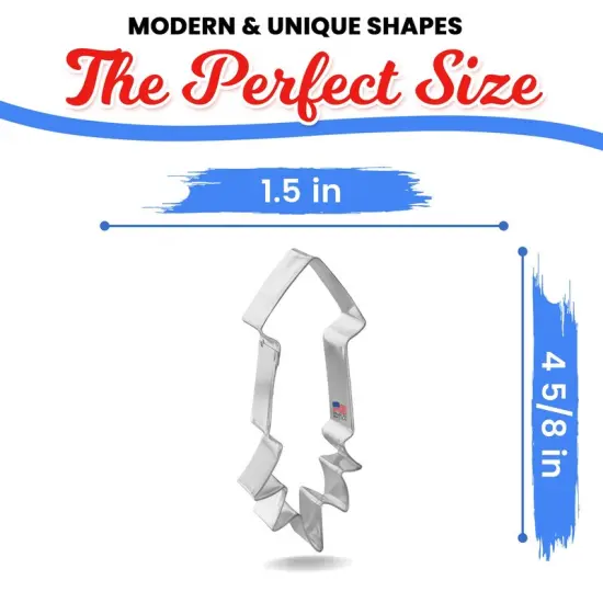 Firework Cookie Cutter 4.5", CookieCutter.com, Tin Plated Steel, Handmade in the USA {2}