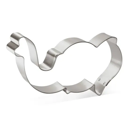 Circus Elephant Face Cookie Cutter 5 in B1577, CookieCutter.com, Tin Plated Steel, Handmade in the USA {1}