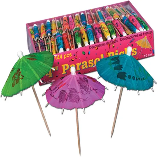 Boxed Party Parasol Picks (Pack of 24) {1}