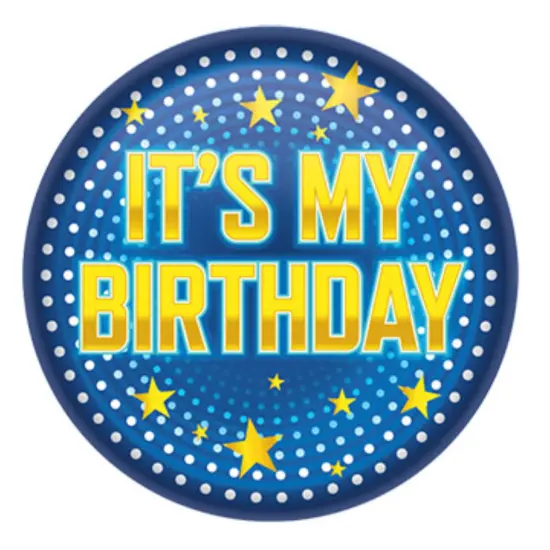 Its My Birthday Button, (Pack of 6) {1}