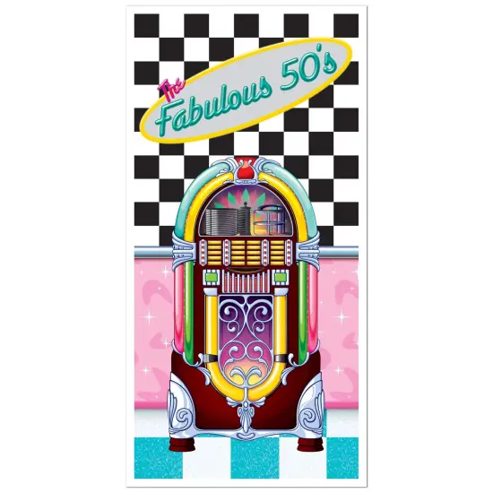 The Fabulous 50's Door Cover (Pack of 12) {1}