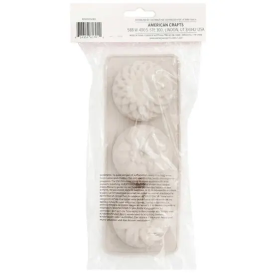 We R Memory Keepers SUDS SOAP Mold, Flower, 3 Cavity 60000240 {3}