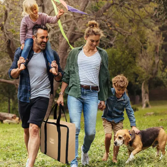 Yukon Glory 17" Griddle Cover and Carrier TAN {3}