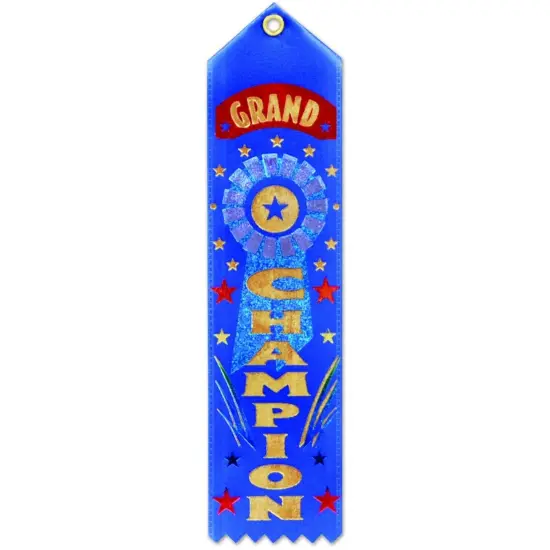 Grand Champion Award Ribbon (Pack of 6) {1}