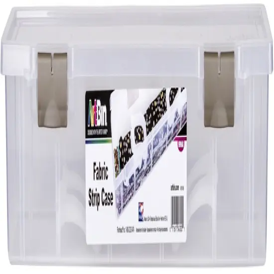 ArtBin Fabric Strip Case-24"x4"x3.5" Translucent {2}