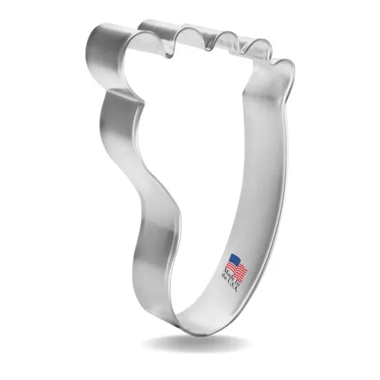 Bigfoot Foot Cookie Cutter 3 7/8 in, CookieCutter.com, Tin Plated Steel, Handmade in the USA {1}