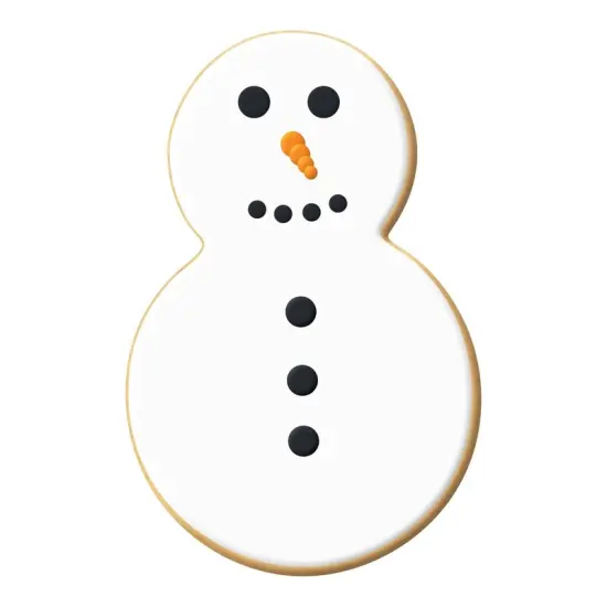 Snowman or Monster Eyes Cookie Cutter 4 in, CookieCutter.com, Tin Plated Steel, Handmade in the USA {3}