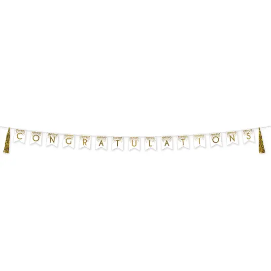Congratulations Tassel Streamer, (Pack Of 12) {1}