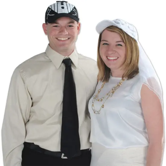 Black Tux Cap (Pack of 12) {1}