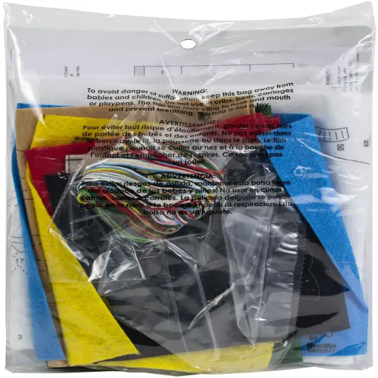 Bucilla Felt Stocking Applique Kit 18" Long-Christmas Hugs {2}