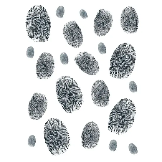 Fingerprints Peel 'N Place (Pack of 12) {1}