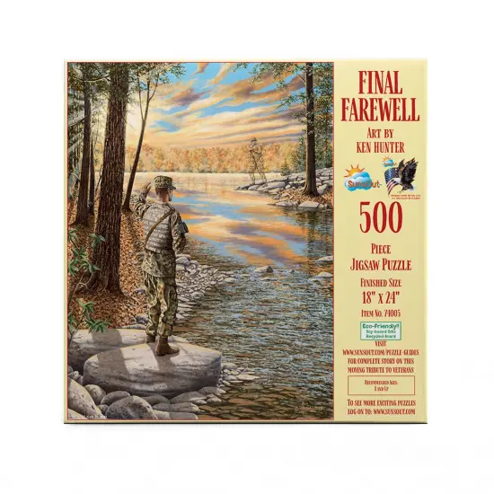 Sunsout Final Farewell 500 pc Jigsaw Puzzle 74005 {4}
