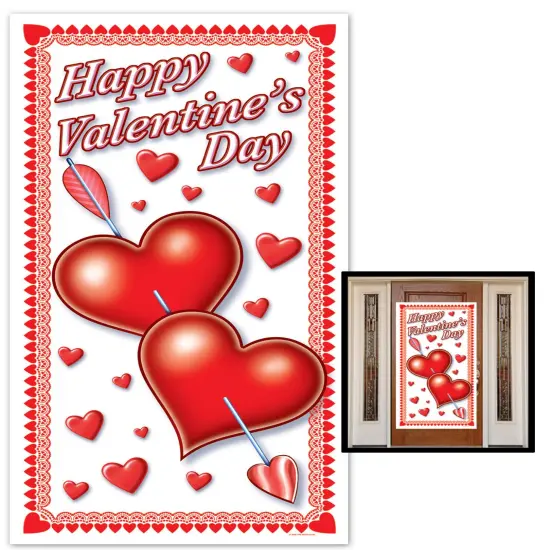 Happy Valentine's Day Door Cover (Pack of 12) {1}