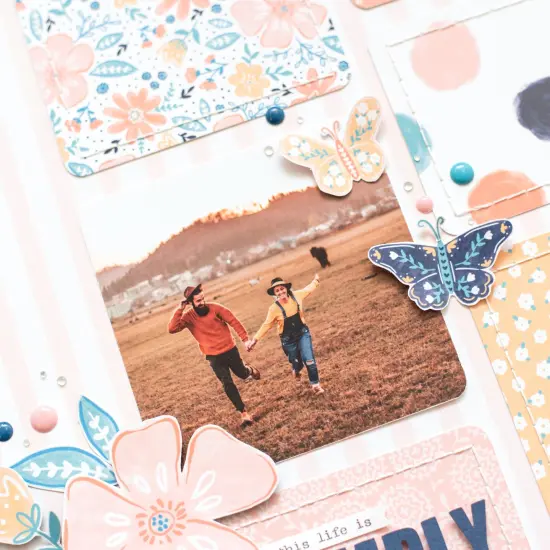 DCWV Double-Sided Cardstock Stack 12"X12" 36/Pkg-Arcadia, W/Copper Foil {7}