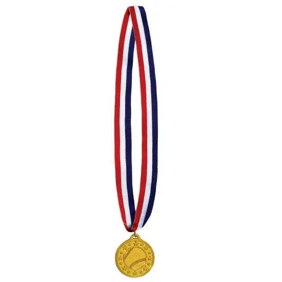 Baseball Medal W/Ribbon, (Pack Of 12) {1}