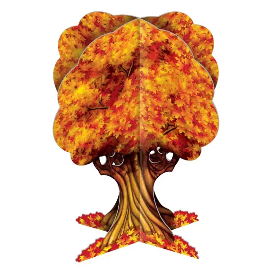 3-D Fall Tree Centerpiece (Pack of 12) {1}