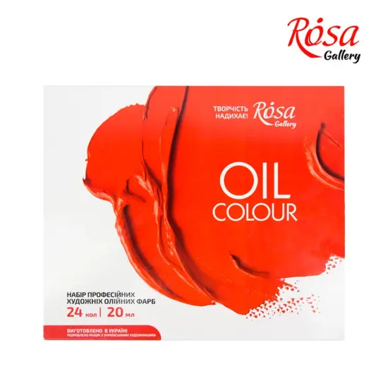 Oil paint set 24 20 ml/0.68oz, ROSA Gallery {2}