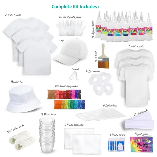 CraftBud DIY Tie Dye Kit {2}