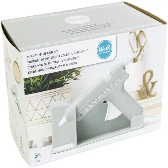 We R Maker's Glue Gun Kit-Grey {3}