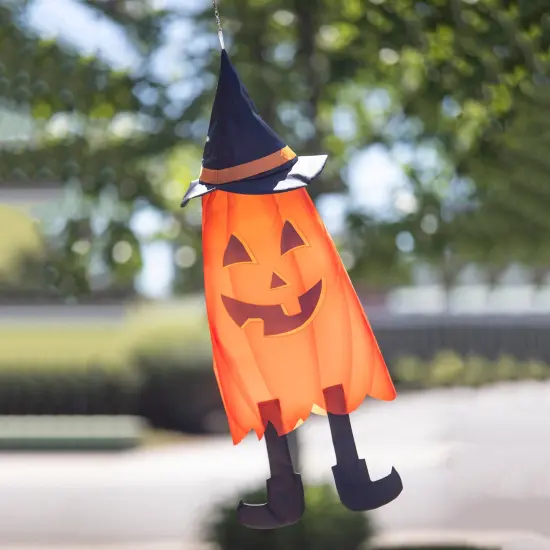 In the Breeze 5177 Pumpkin Windsock {2}