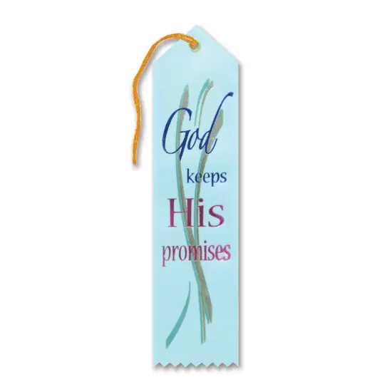 God Keeps His Promises Ribbon (Pack of 6) {1}